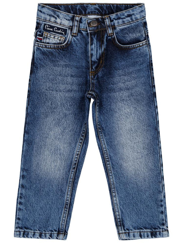 Pierre Cardin Bıyıklı 2-5 Yaş Pantolon - Mavi