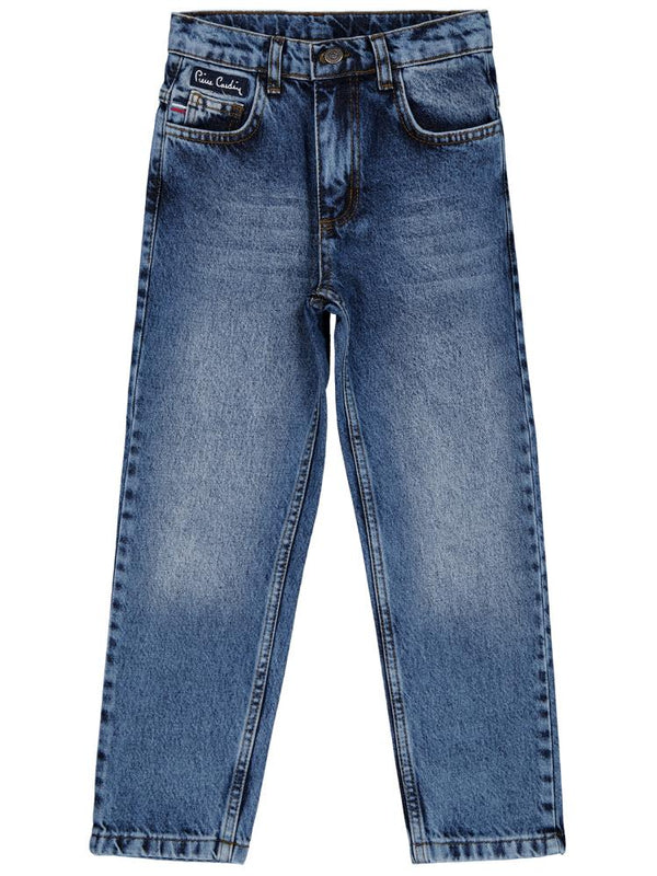 Pierre Cardin Bıyıklı 10-12 Yaş Pantolon - Mavi