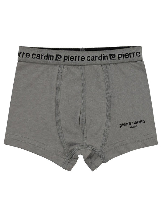 Pierre Cardin Erkek Çocuk 2'li Boxer | Modal Baskılı | Okul Kreş ve Günlük Kullanım