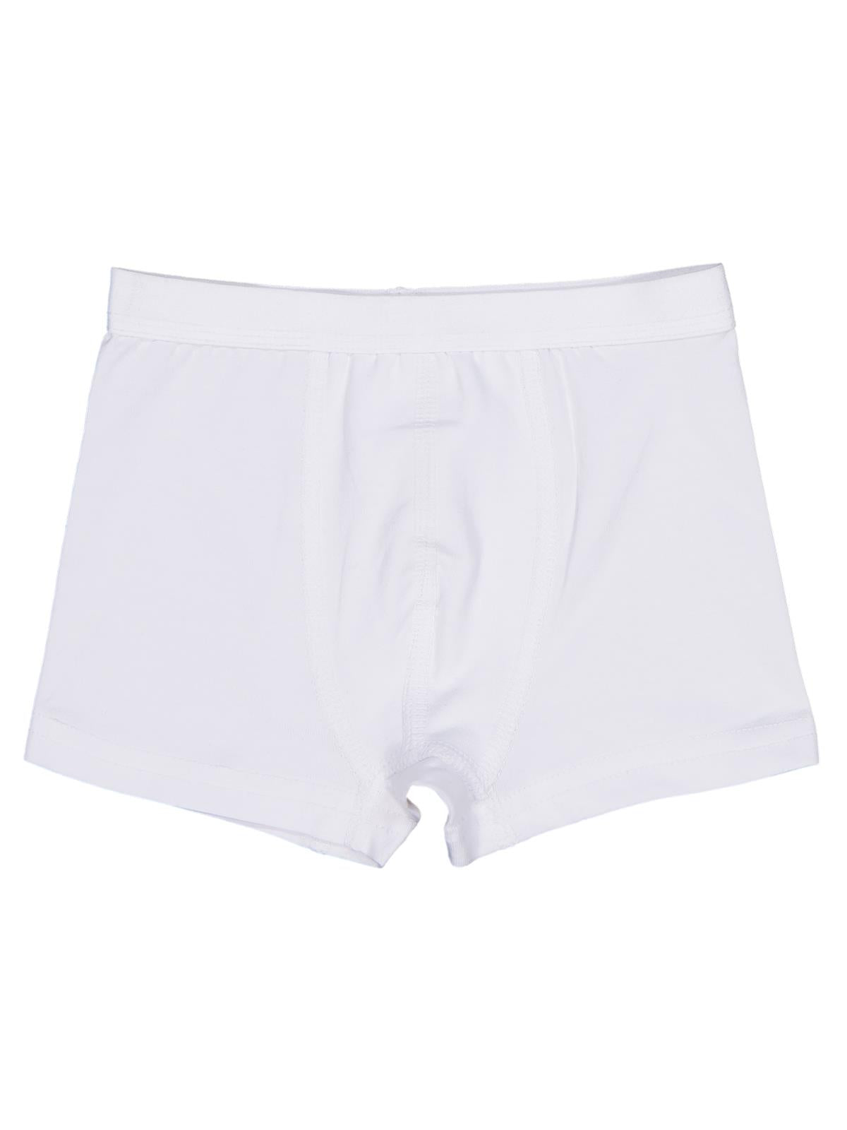 Civil Erkek Çocuk Laci-Beyaz Erkek Çocuk 2'li Boxer | Likralı Süprem | Okul Kreş ve Günlük Kullanım