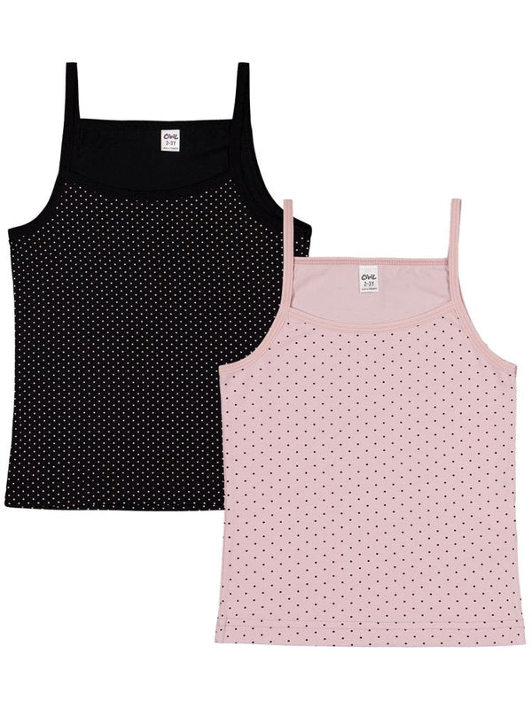 Civil Girls Gülkurusu-Siyah  2-10 Yaş Kız Çocuk 2'li Atlet