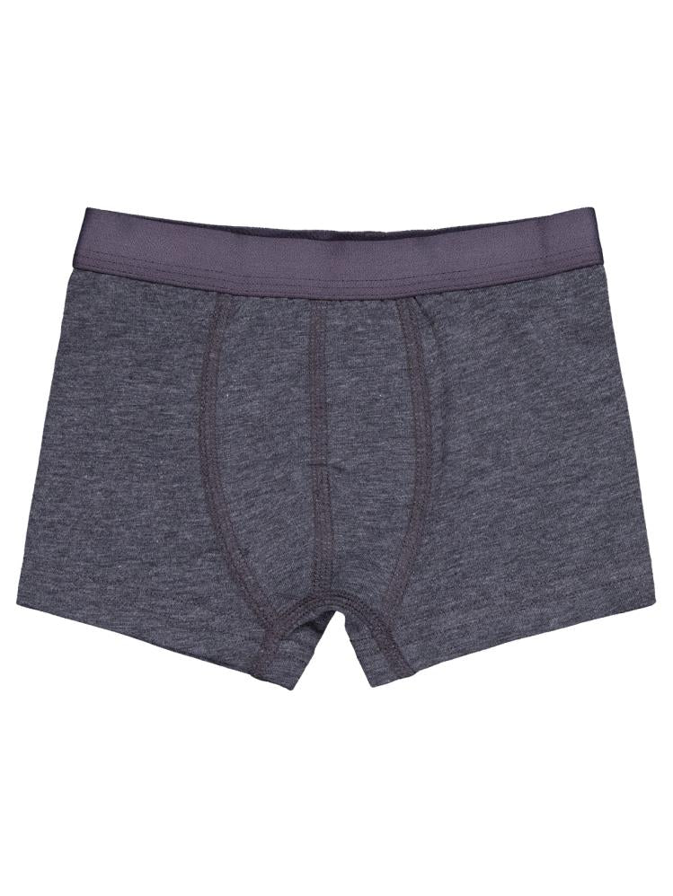 Civil Boys Gri-Siyah 2-12 Yaş Erkek Çocuk 2'li Boxer