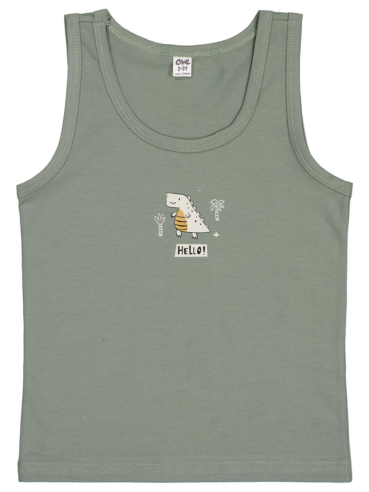 Civil Boys Dinazor 2-8 Yaş Erkek Çocuk 2'li Atlet