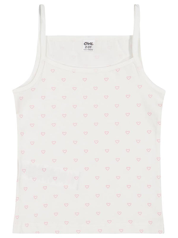 Civil Girls Kalp  2-10 Yaş Kız Çocuk 2'li Atlet