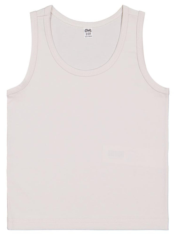 Civil Boys Mavi-Gri 2-12 Yaş Erkek Çocuk 2'li Atlet