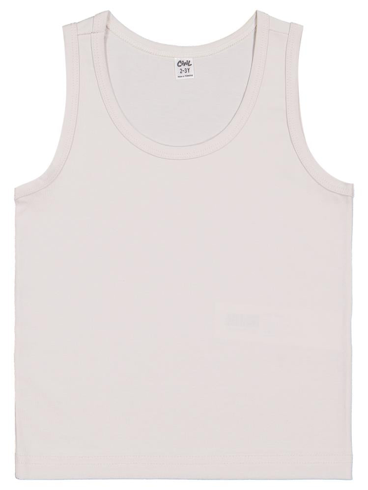 Civil Boys Mavi-Gri 2-12 Yaş Erkek Çocuk 2'li Atlet