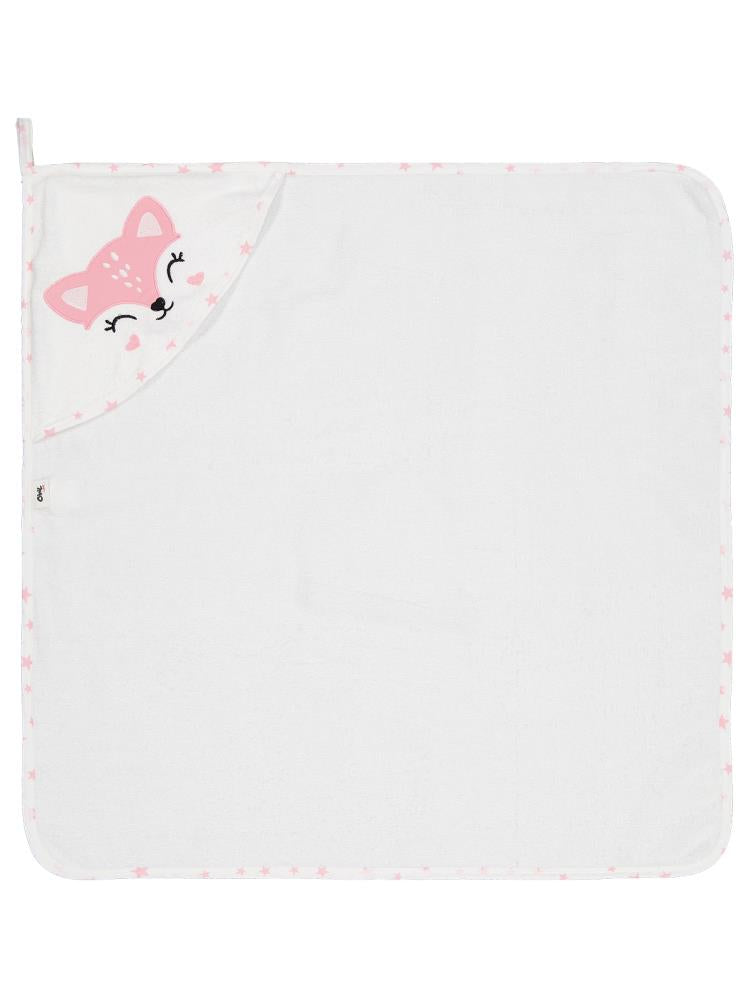 Civil Baby Ceylan Nakışlı Bambu Havlu - Ekru