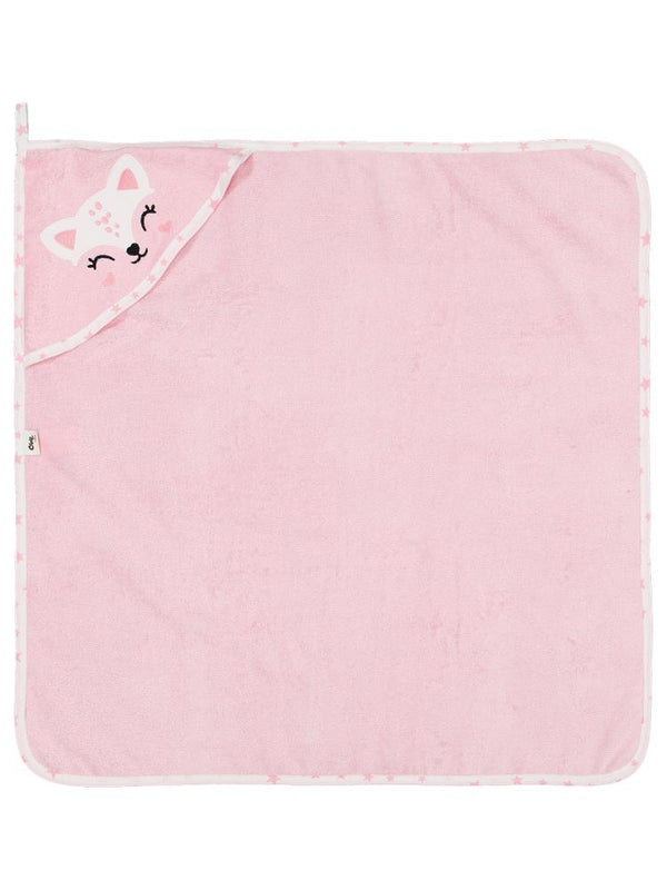 Civil Baby Ceylan Nakışlı Bambu Havlu - Pembe