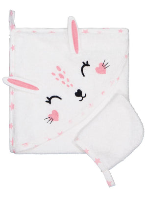 Civil Baby Tavşan Mobil Kulaklı Bambu Havlu - Ekru