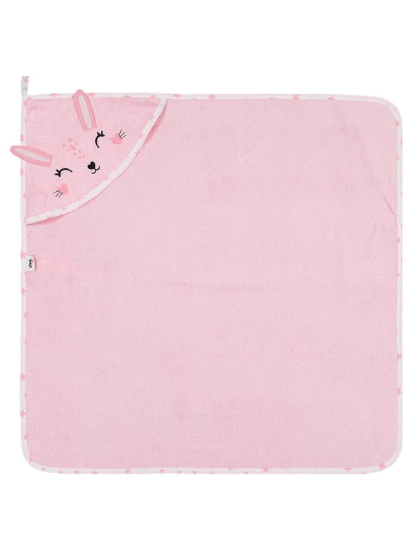 Civil Baby Tavşan Mobil Kulaklı Bambu Havlu - Pembe