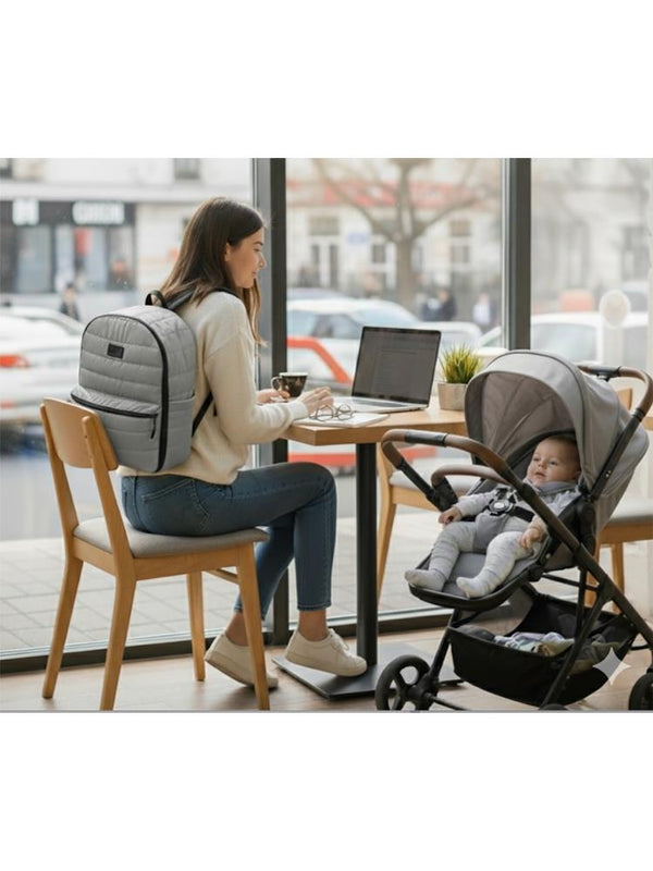 Babymol Selimiye Anne Bebek Bakım Çantası - Gri