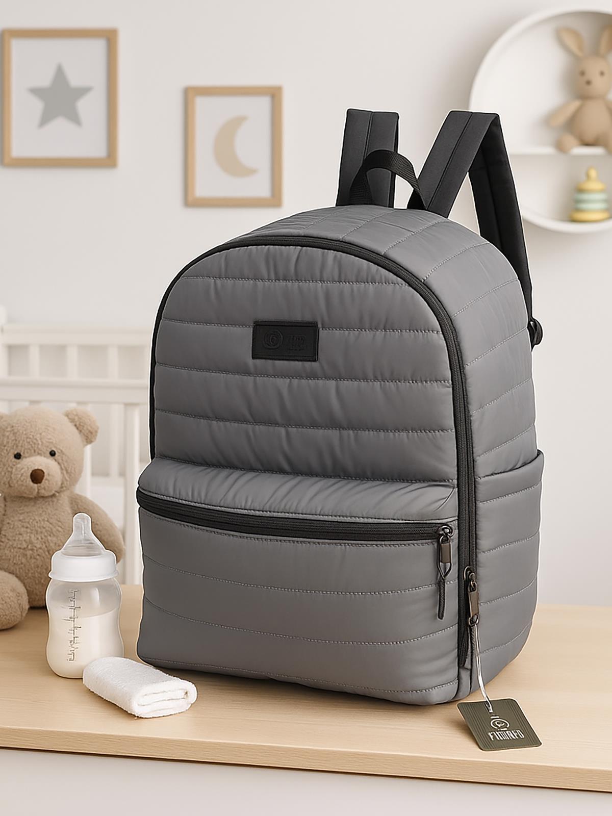 Babymol Selimiye Anne Bebek Bakım Çantası - Gri