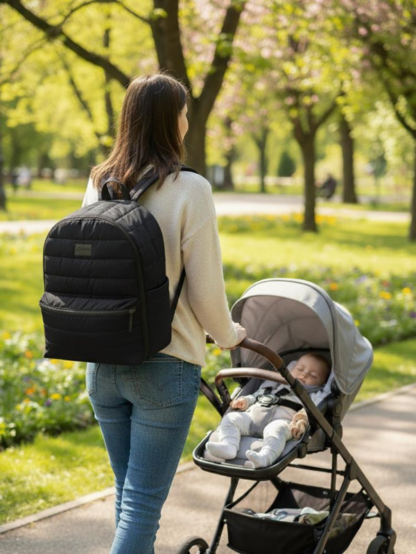 Babymol Selimiye Anne Bebek Bakım Çantası - Siyah