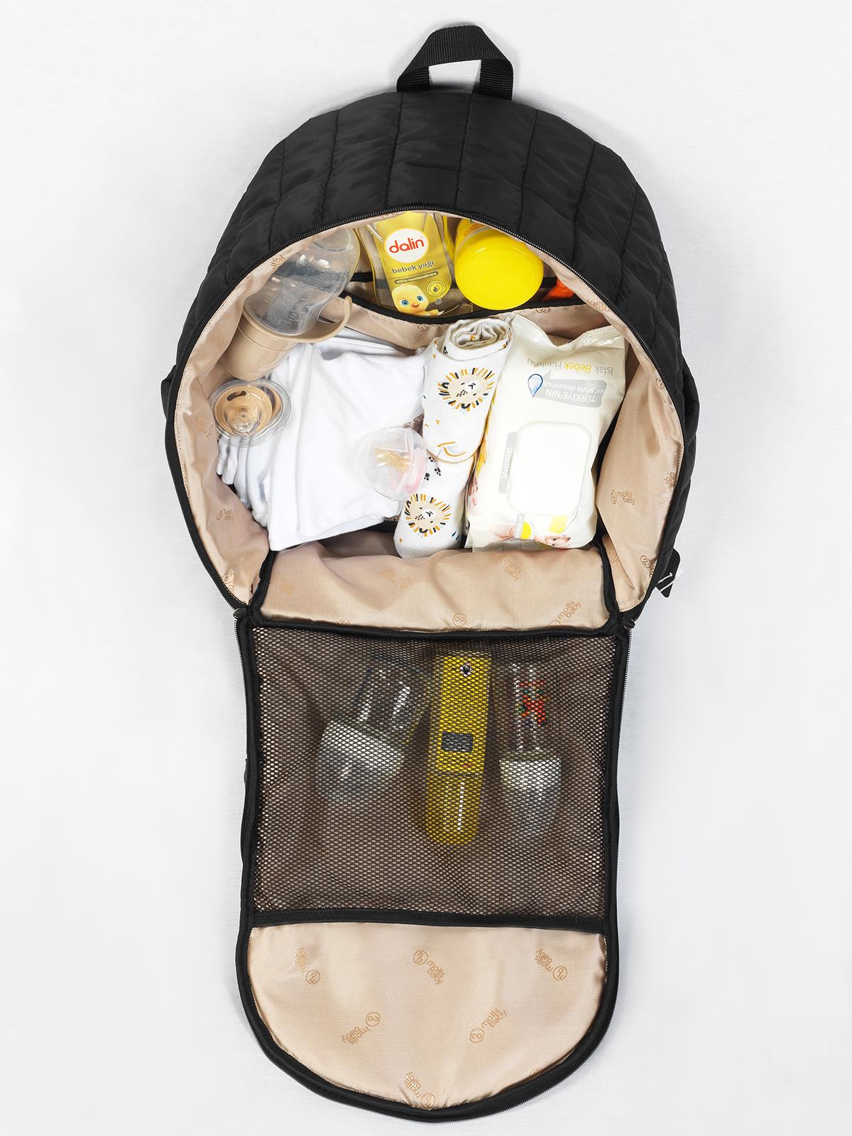 Babymol Selimiye Anne Bebek Bakım Çantası - Siyah