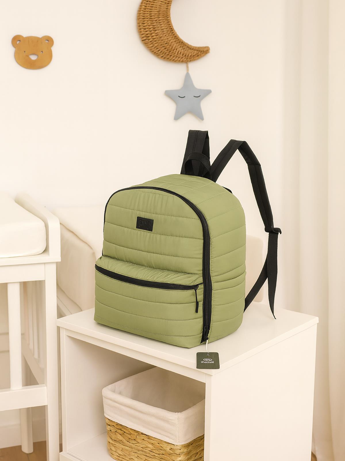 Babymol Selimiye Anne Bebek Bakım Çantası - Yeşil