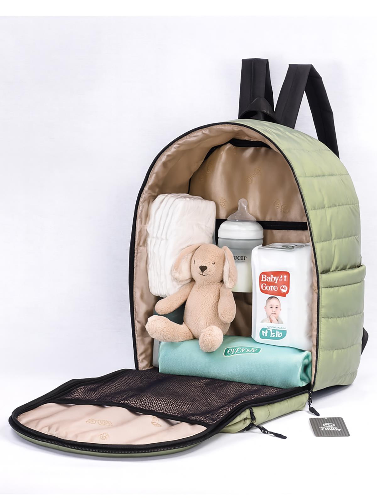 Babymol Selimiye Anne Bebek Bakım Çantası - Yeşil