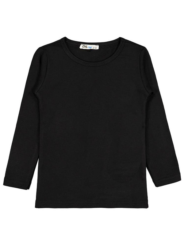 Civil Boys Termal 3-7 Yaş Sweatshirt - Siyah