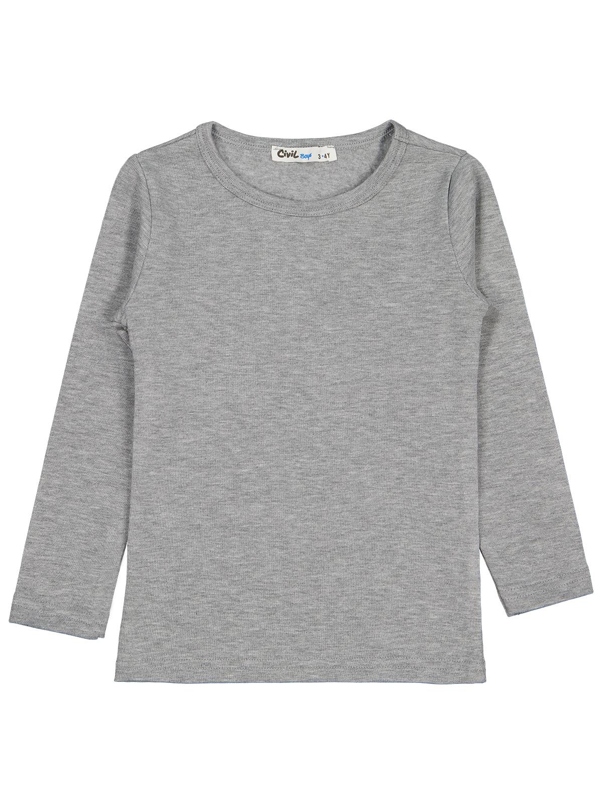 Civil Boys Termal 3-7 Yaş Sweatshirt - Gri