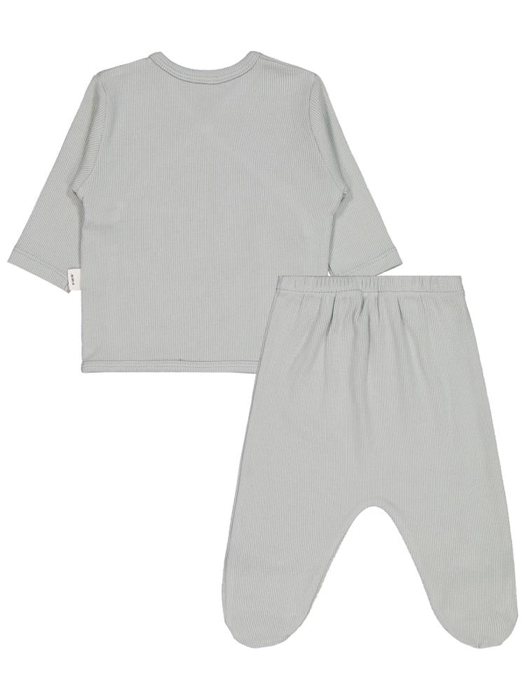 Civil Baby 3'Lü Basic 0-1 Ay Zıbın Takımları - Yeşil