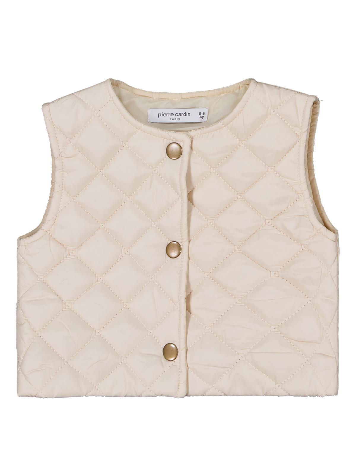 Pierre Cardin Şişme Yelekli 6-18 Ay Takım - Bej