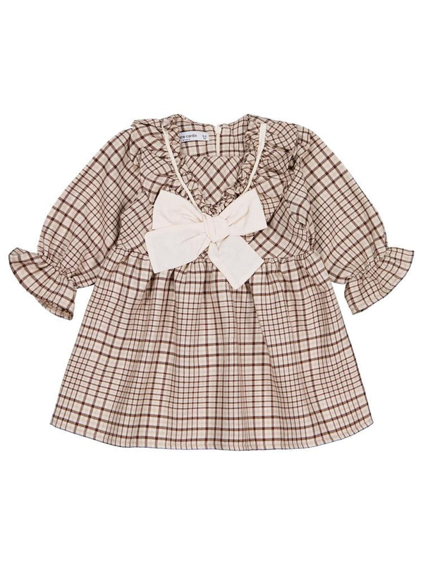 Pierre Cardin Fiyonklu  6-18 Ay Elbise - Bej