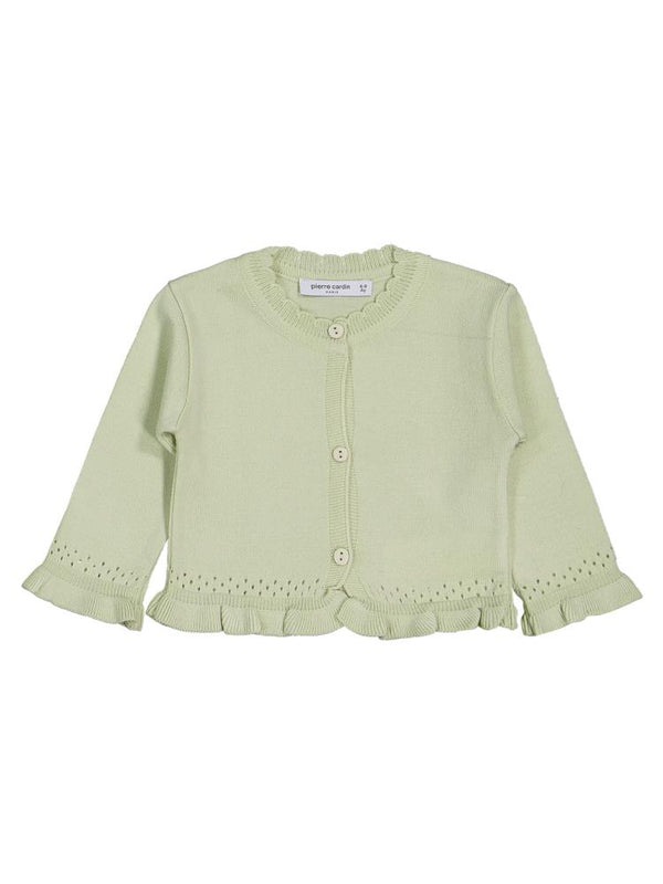 Pierre Cardin Triko Hırkalı 3'lü 6-18 Ay Takım - Yeşil