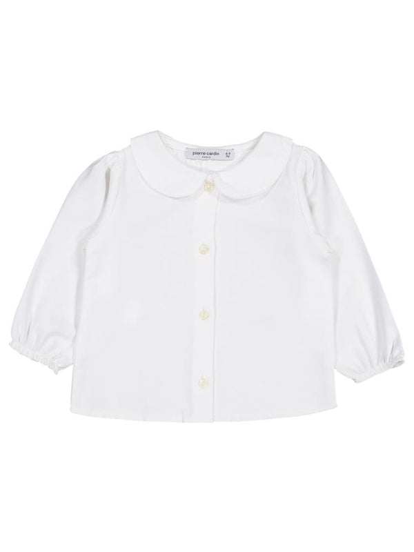 Pierre Cardin Çiçek Nakışlı 6-18 Ay Elbise - Bej