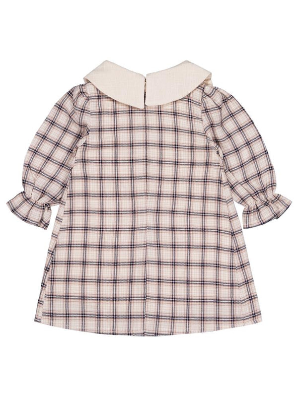 Pierre Cardin Fiyonklu ve Fırfırlı 6-18 Ay Elbise - Bej