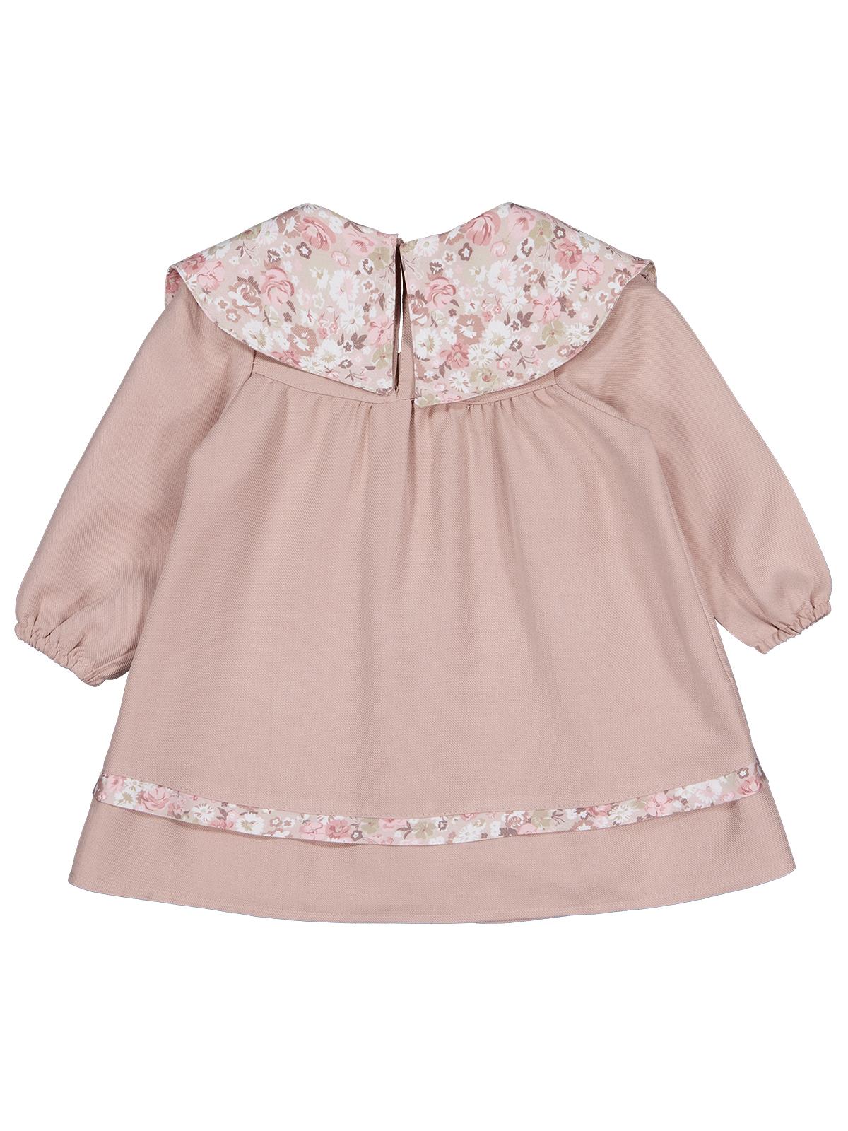 Pierre Cardin Fiyonk Yaka 6-18 Ay Elbise - Pudra