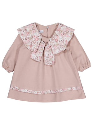 Pierre Cardin Fiyonk Yaka 6-18 Ay Elbise - Pudra