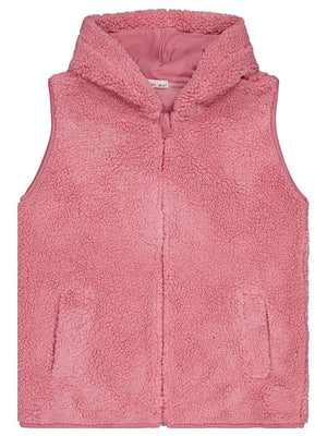 Civil Girls Düz 10-13 Yaş Yelek - Pembe