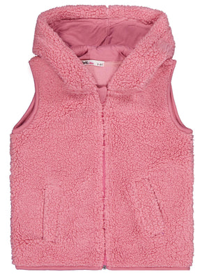Civil Girls Düz 2-5 Yaş Yelek - Pembe