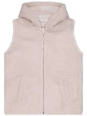 Civil Girls Düz 10-13 Yaş Yelek - Bej