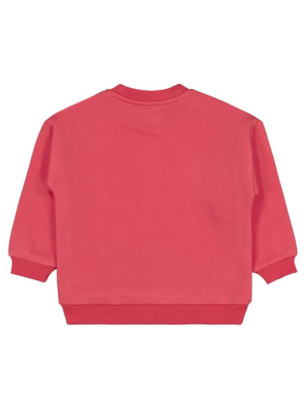 Civil Girls Groove Baskılı 2-5 Yaş Sweatshirt - Kırmızı