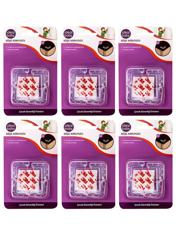 İdeal Baby Köşe Koruyucu 6'lı Set
