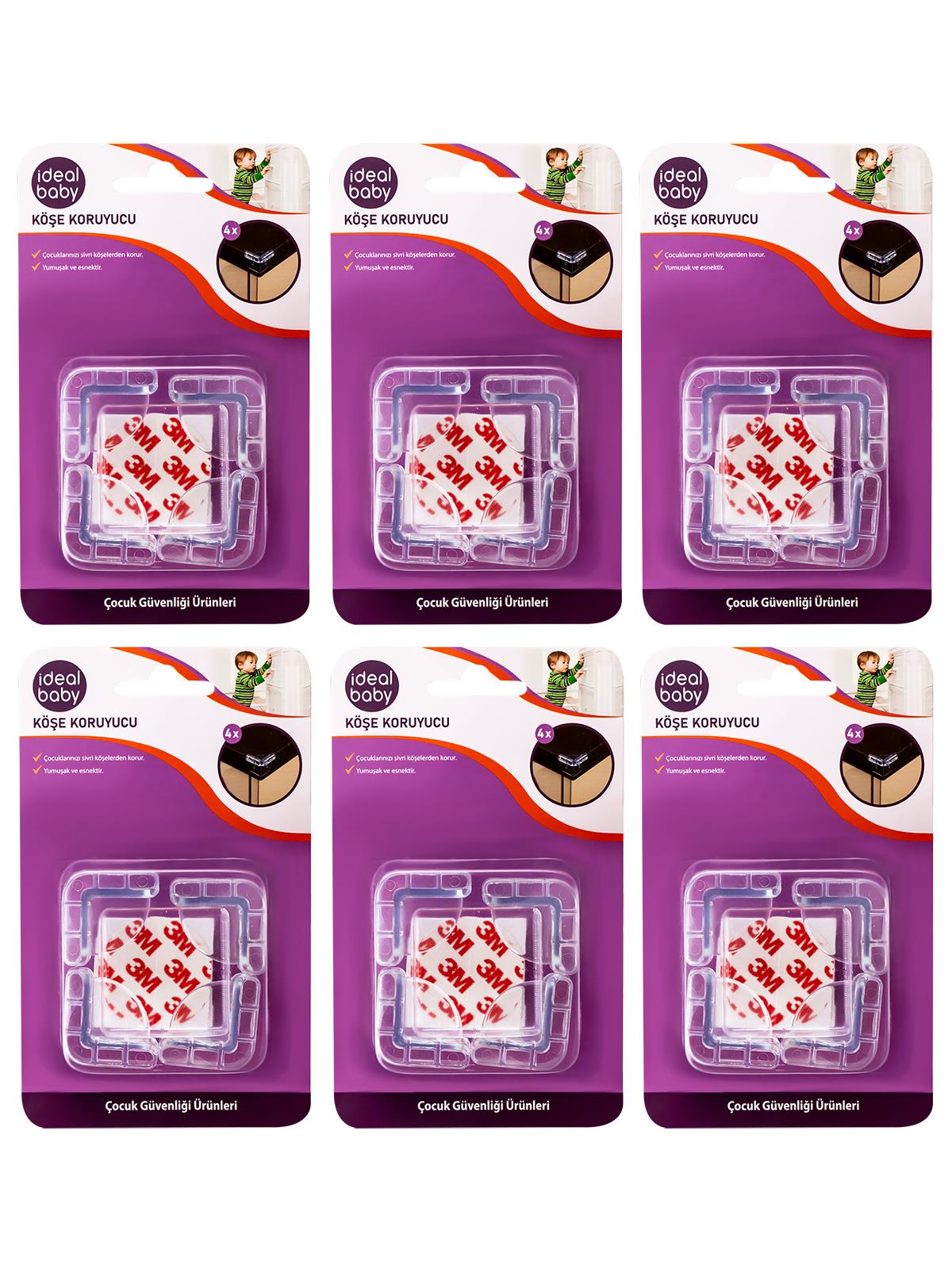 İdeal Baby Köşe Koruyucu 6'lı Set