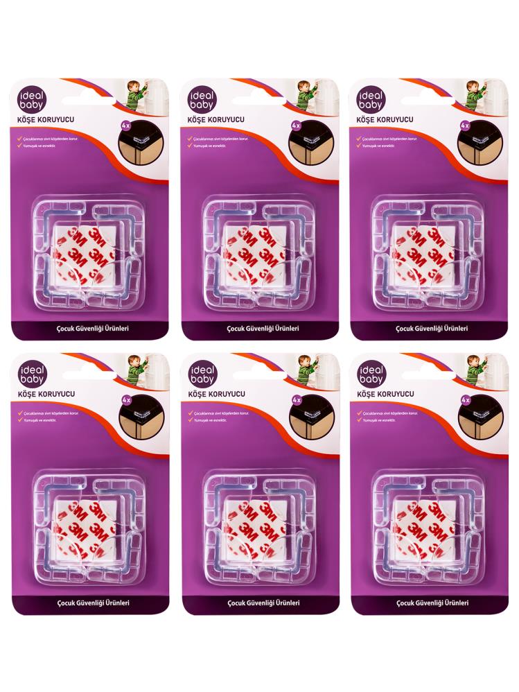 İdeal Baby Köşe Koruyucu 6'lı Set