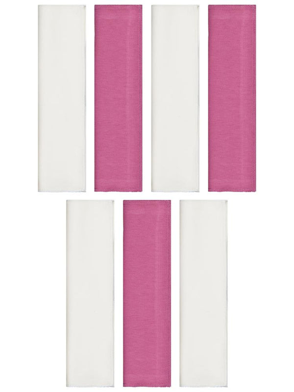 Civil Baby Düz 7 Li Ağız Mendili - Fusya