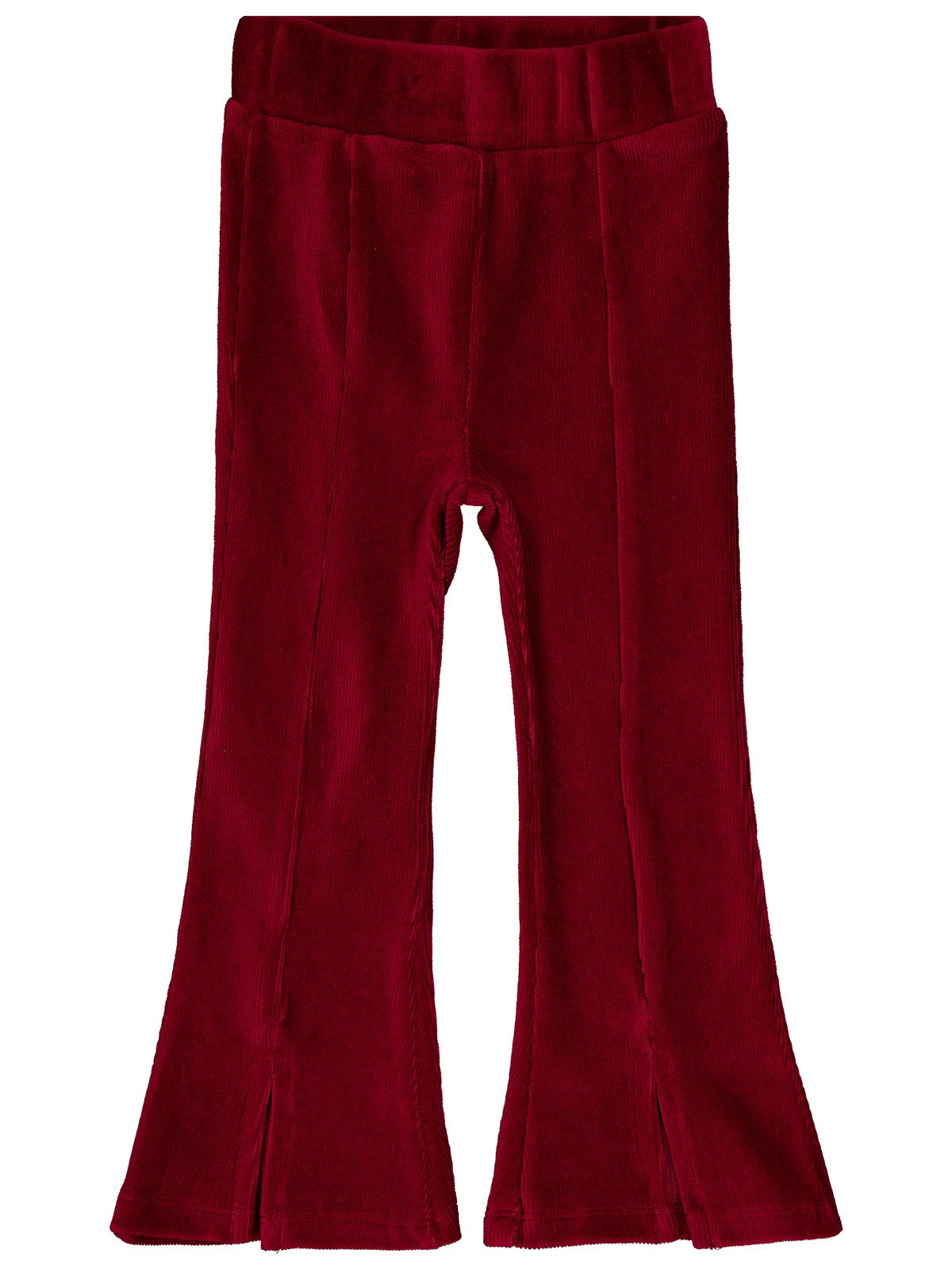 Civil Girls Yırtmaçlı 2-5 Yaş Tayt - Bordo