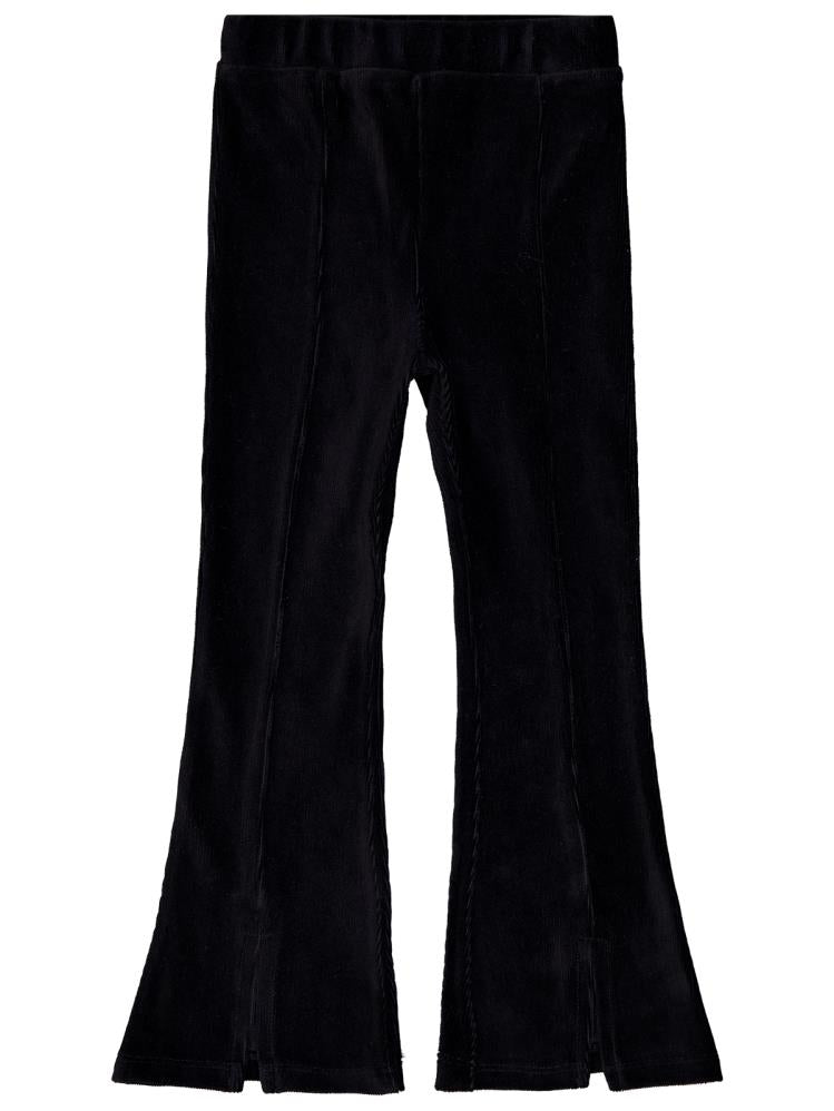 Civil Girls Yırtmaçlı 10-13 Yaş Tayt - Siyah