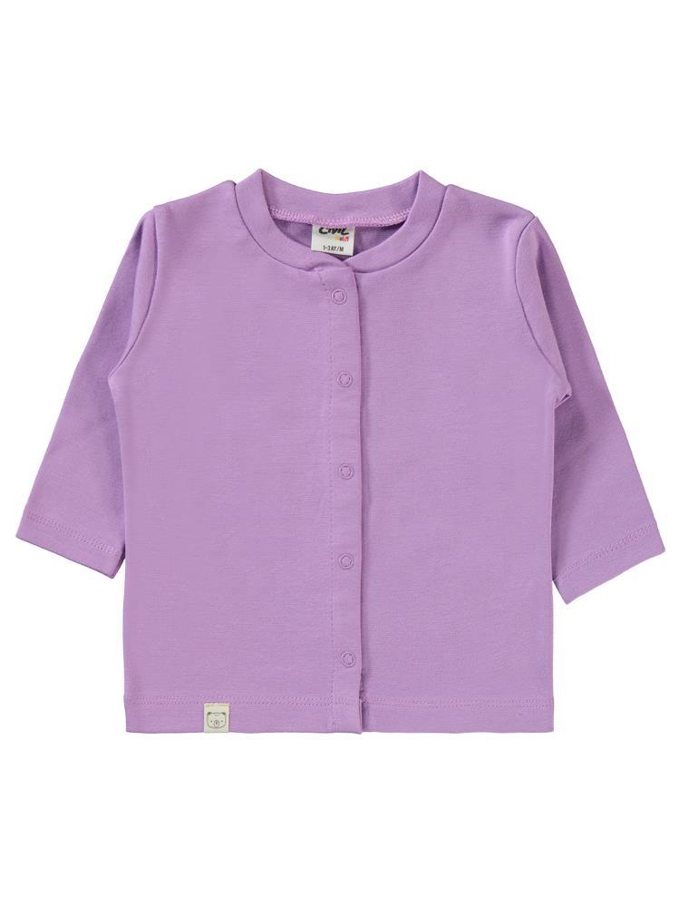 Civil Baby Düz 1-6 Ay Pijama Takımı - Lila