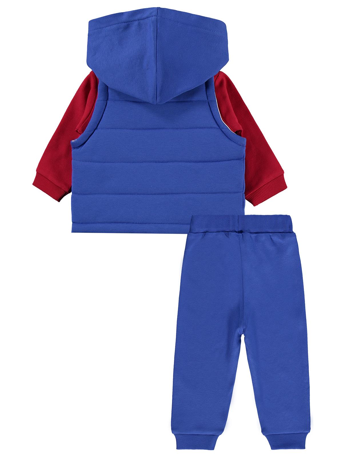 Civil Baby Ayıcık Baskılı 3'lü 6-18 Ay Takım - Yeşil