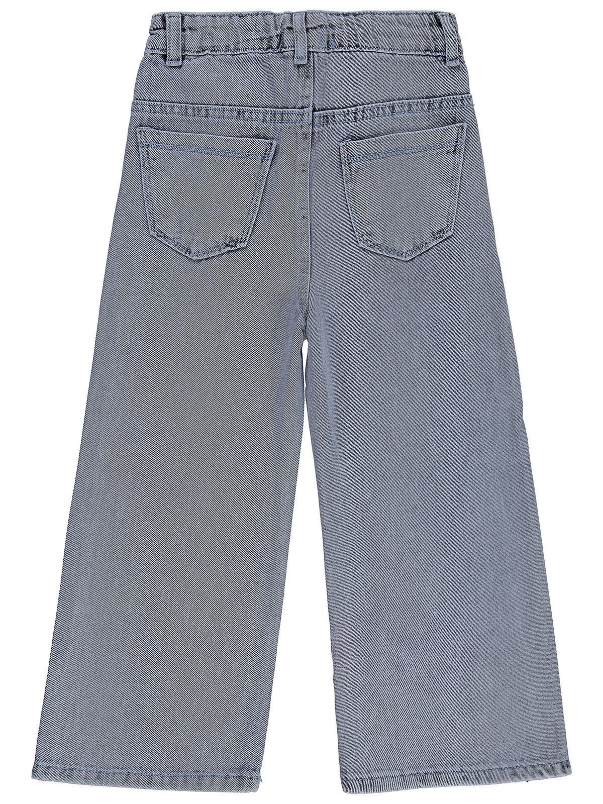 Civil Girls Taş Baskılı 10-13 Yaş Pantolon - Mavi