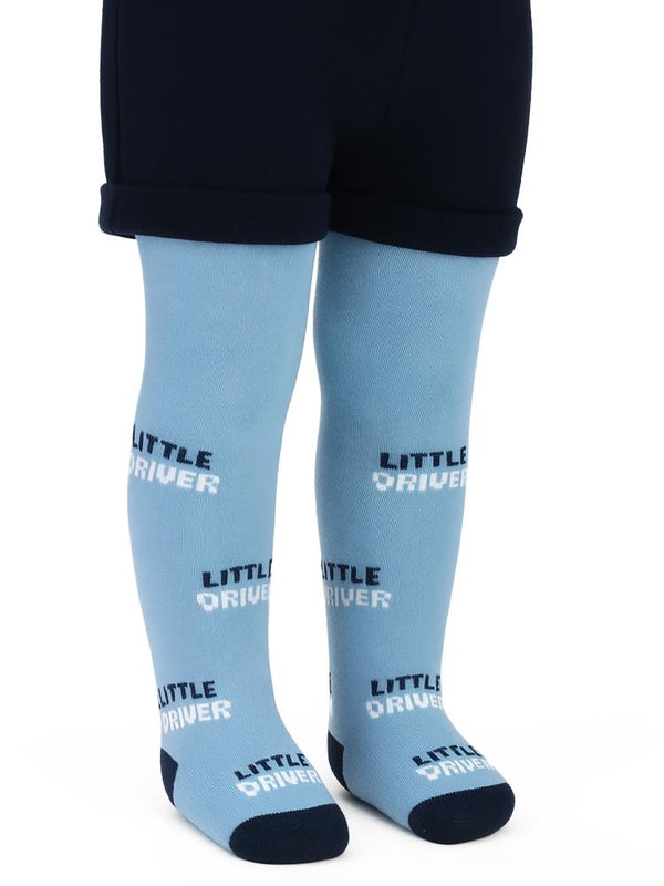 Civil Baby Araba 6-18 Ay Bebek Erkek Külotlu Çorap - Mavi