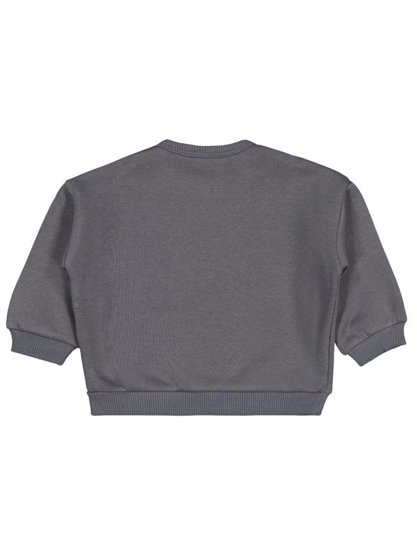 Civil Baby Basic 6-18 Ay Sweatshirt - Gri