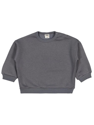 Civil Baby Basic 6-18 Ay Sweatshirt - Gri