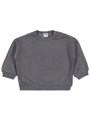 Civil Baby Basic 6-18 Ay Sweatshirt - Gri