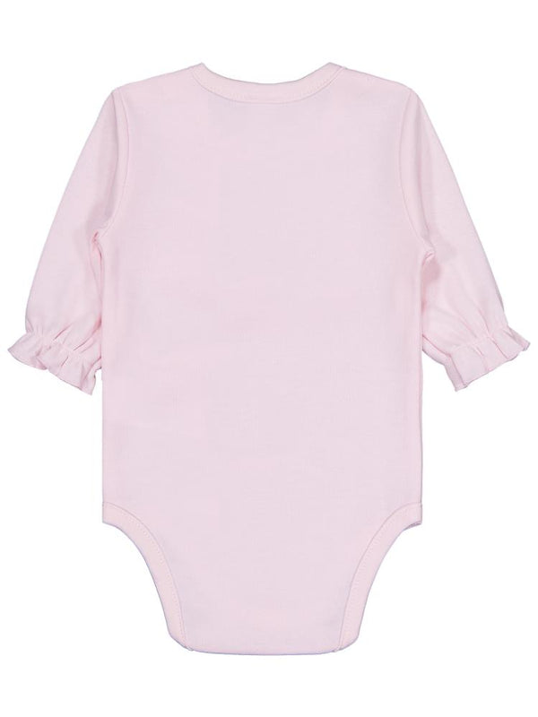 Civil Baby Brodeli 1-18 Ay Çıtçıtlı Badi - Ekru