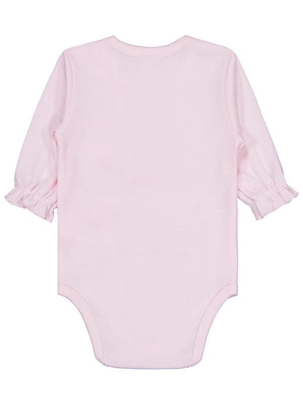 Civil Baby Brodeli 1-18 Ay Çıtçıtlı Badi - Ekru