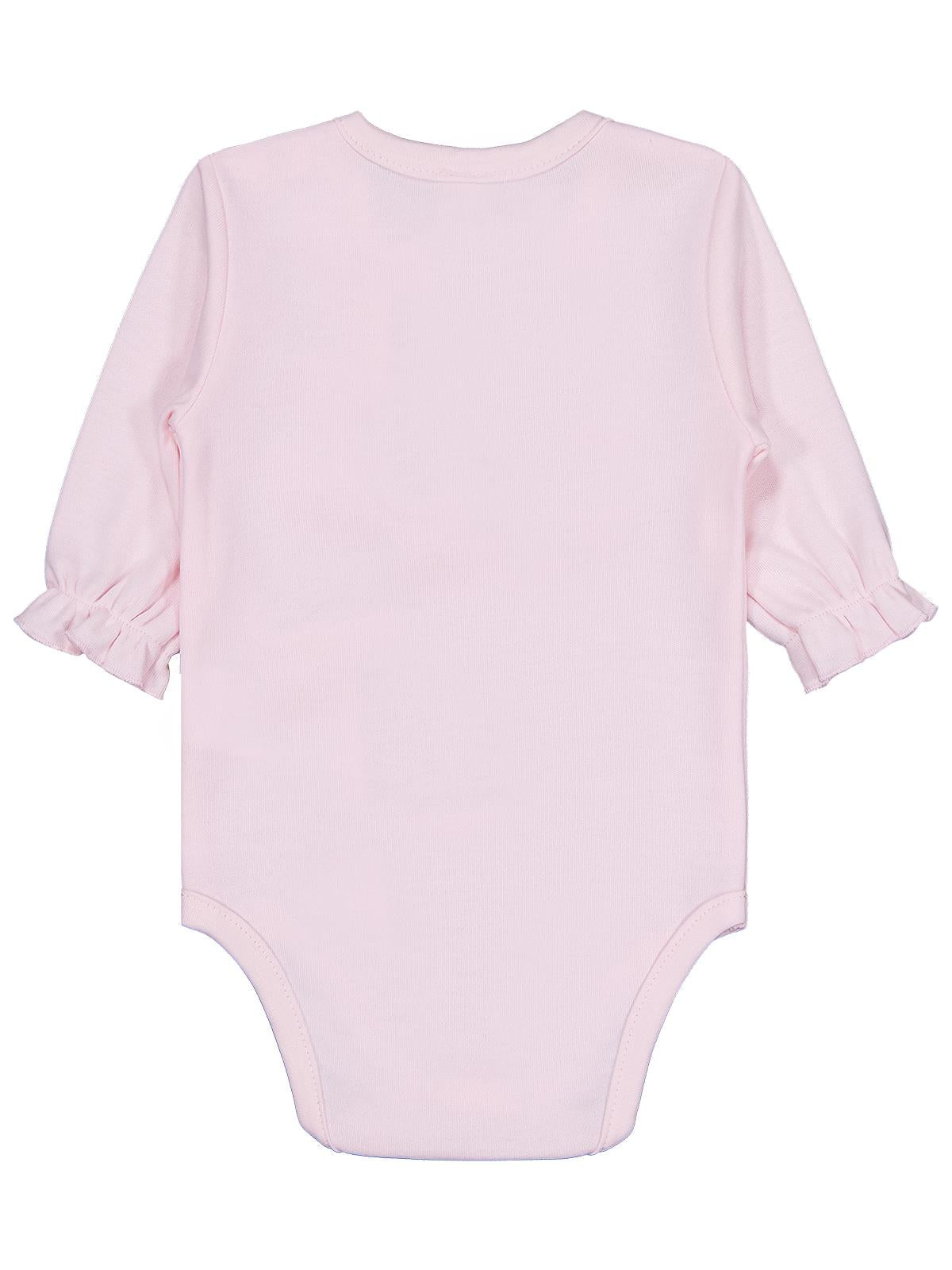 Civil Baby Brodeli 1-18 Ay Çıtçıtlı Badi - Ekru